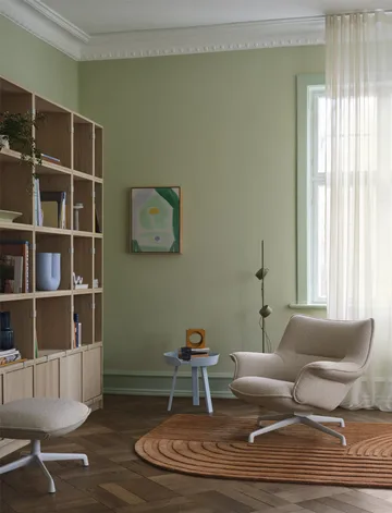 Stacked storage system Bookcase Configuration 1 - Oak - Muuto