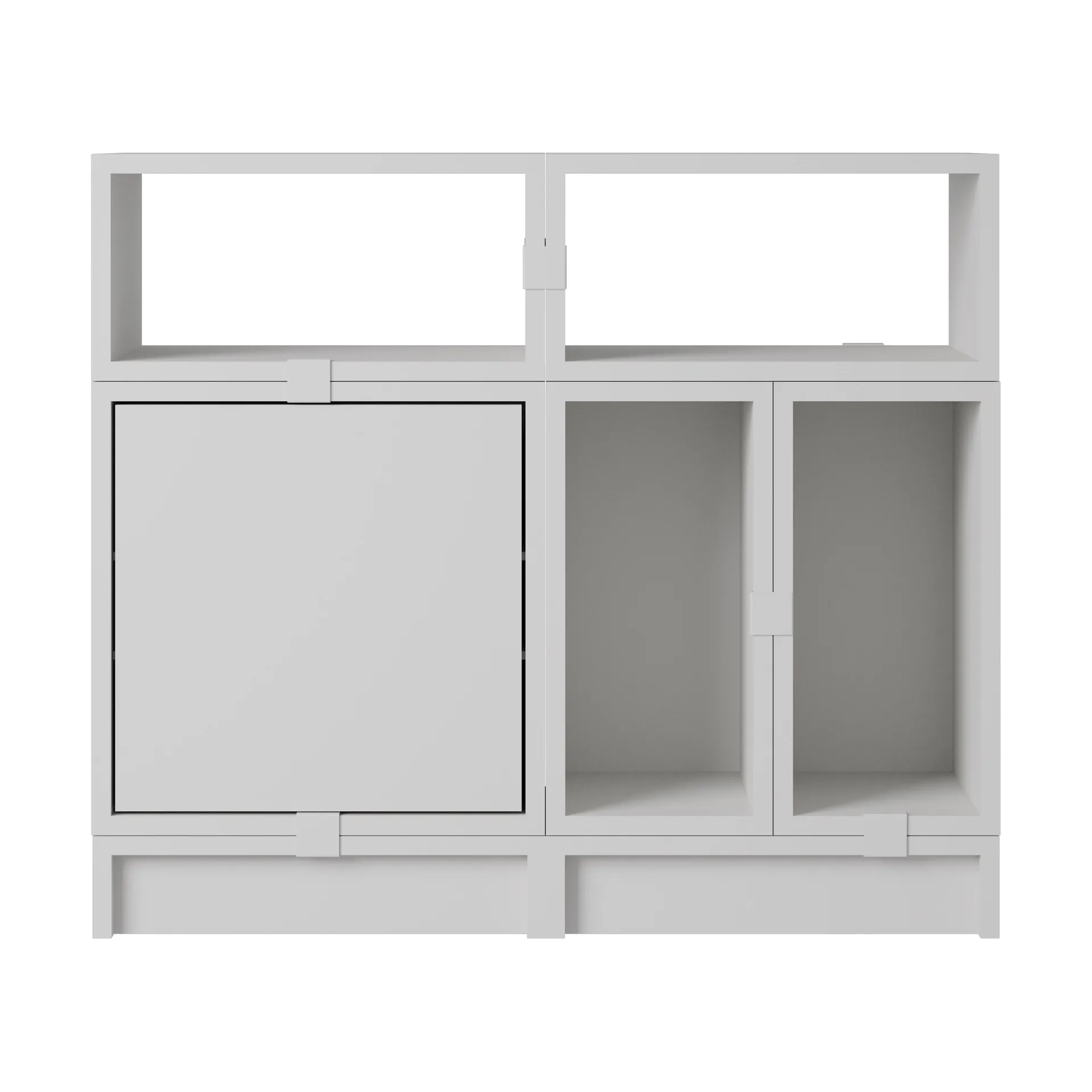 Stacked storage system office configuration 5, Grey Muuto