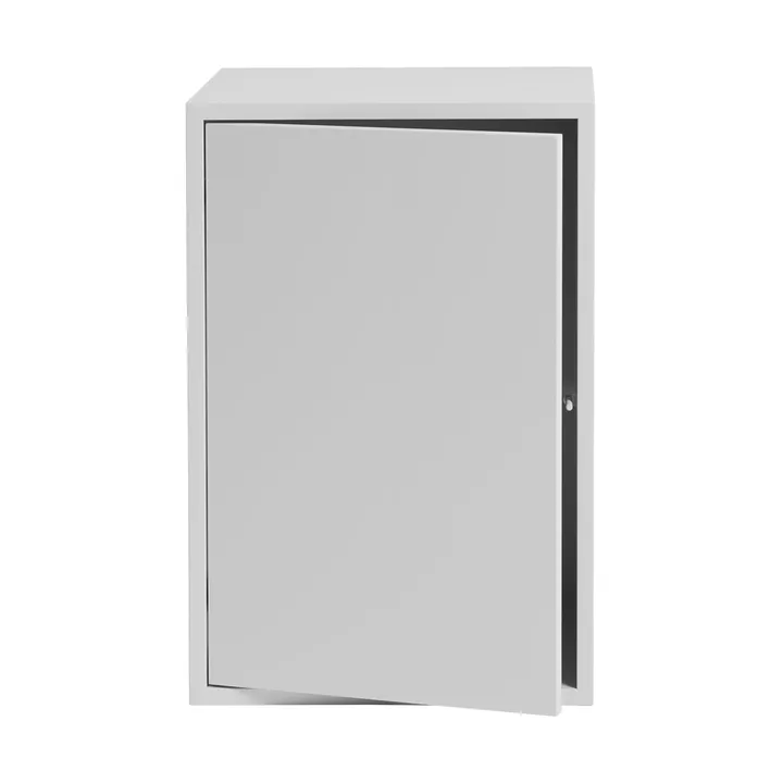 Stacked storage system with door large - Grey - Muuto