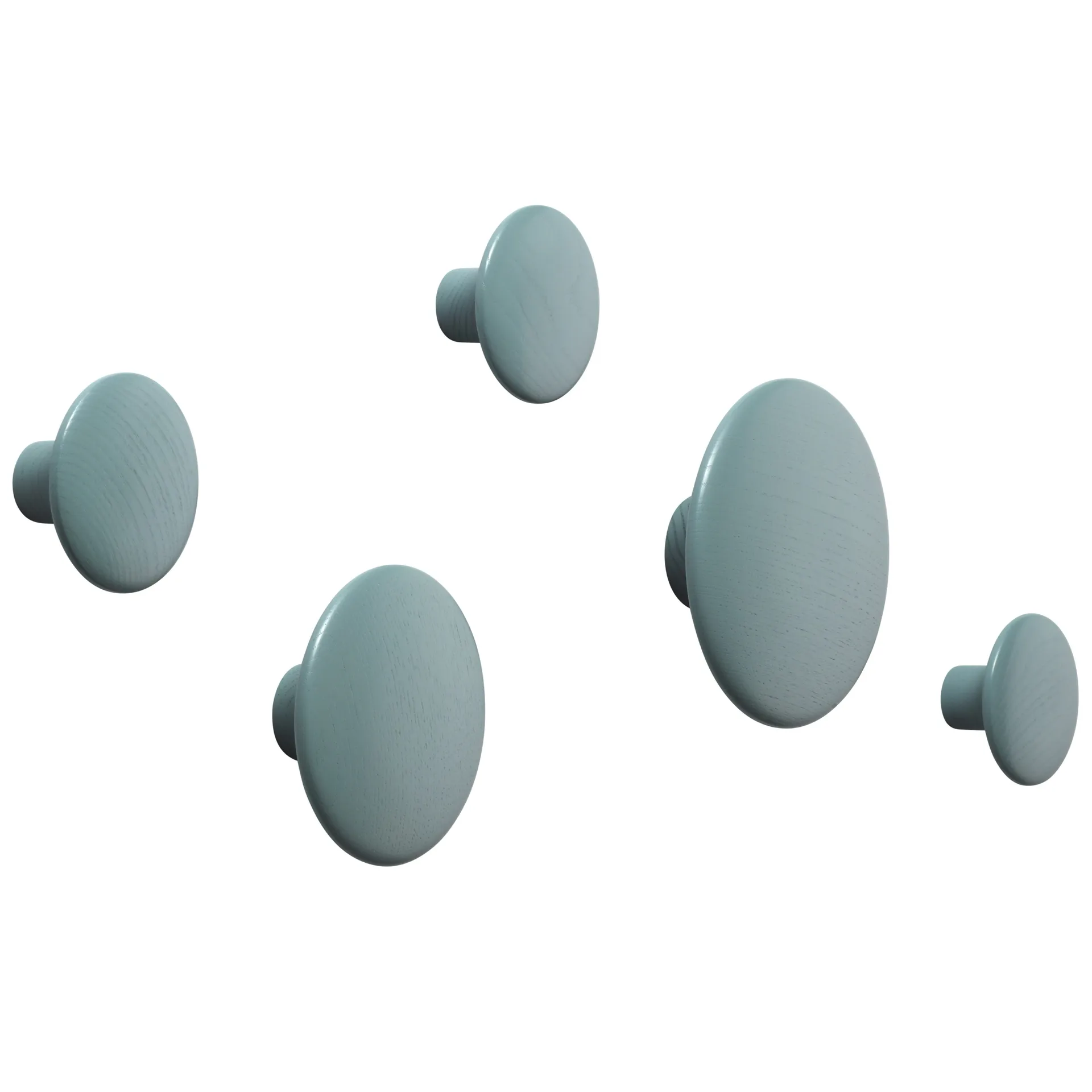 The Dots clothes hook petroleum (blue), small Muuto