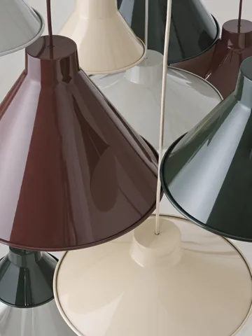 Top ceiling lamp Ø28 cm - Deep red - Muuto