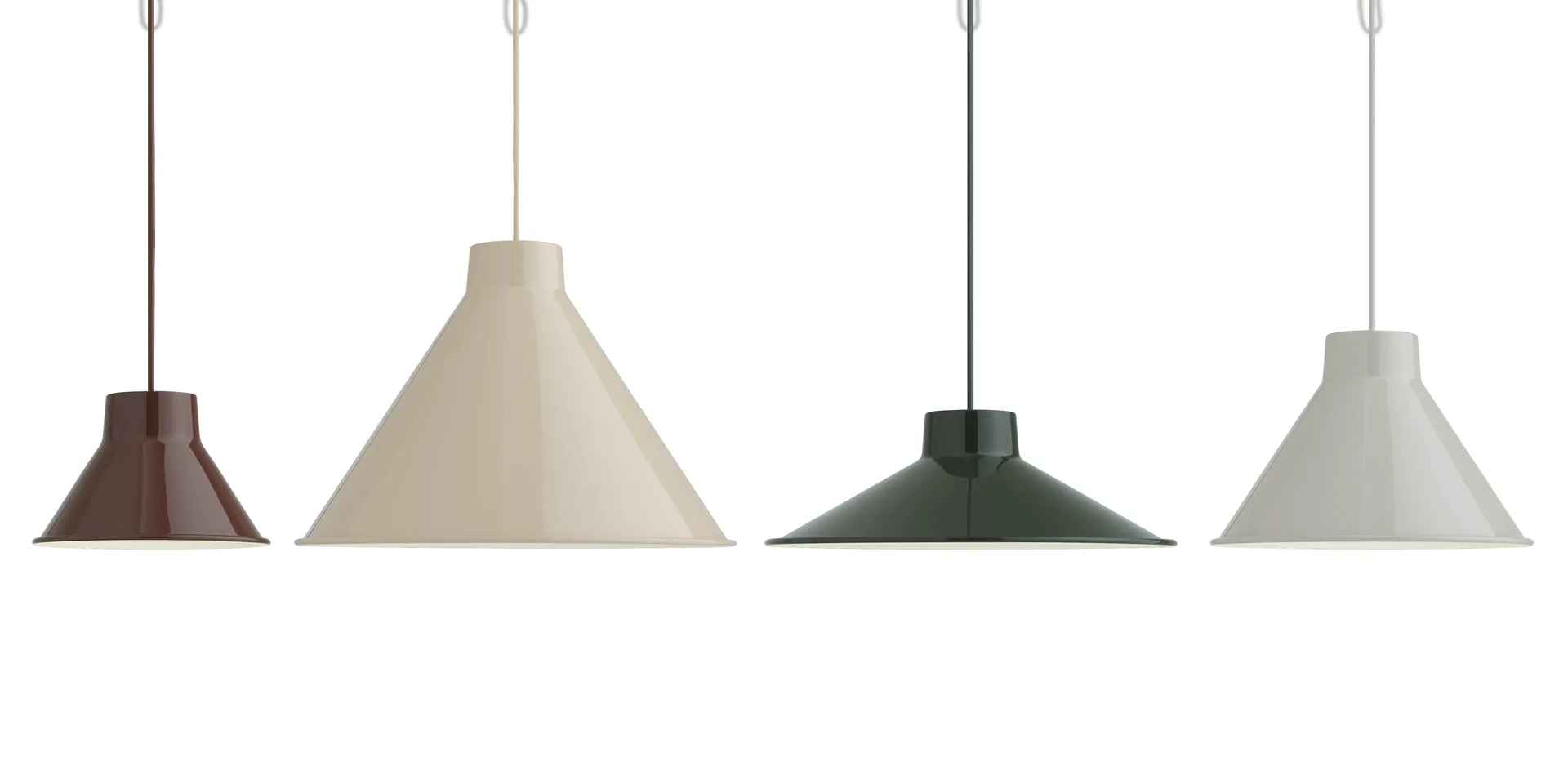Top ceiling lamp Ø28 cm, Grey Muuto