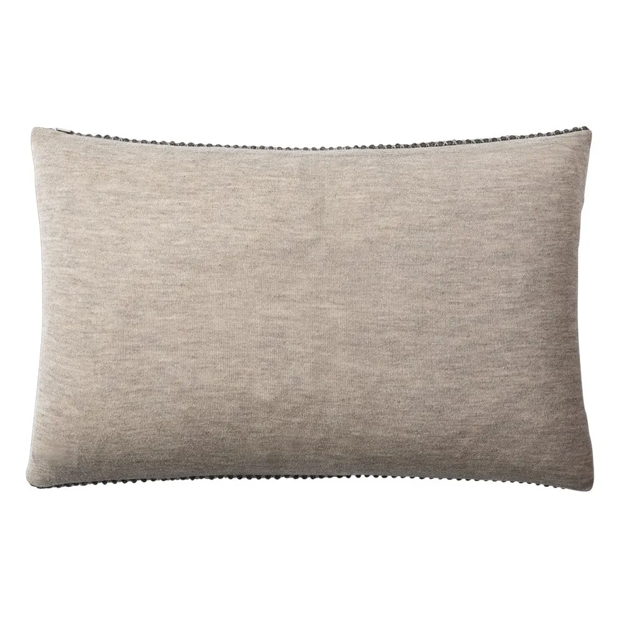 Twine cushion 50x80 cm, Dark grey Muuto