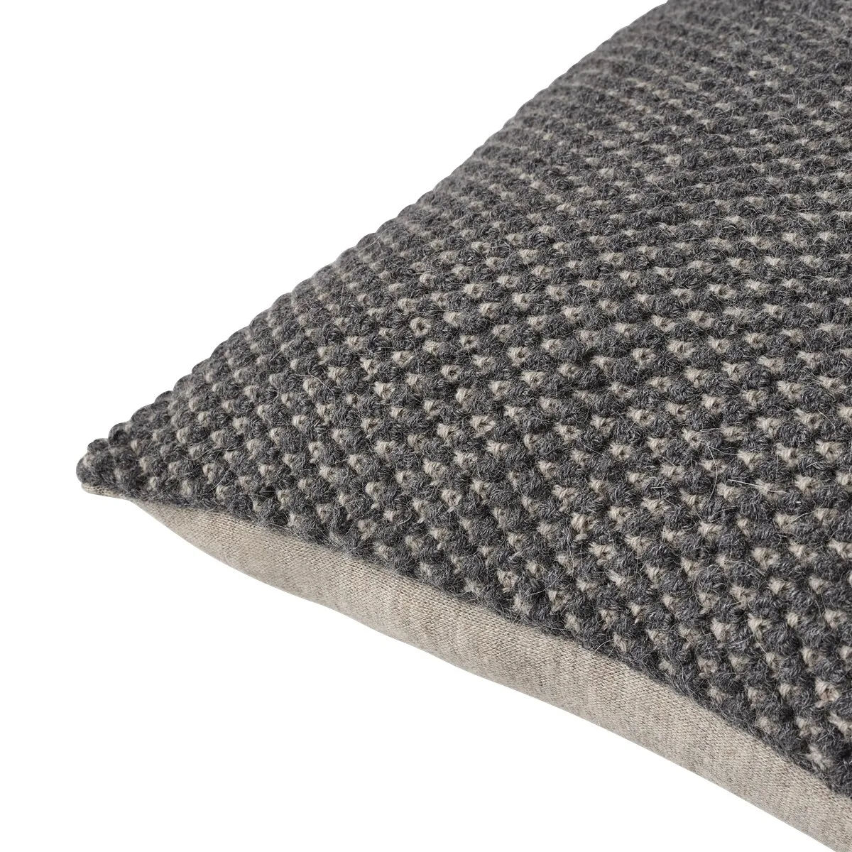 Twine cushion 50x80 cm, Dark grey Muuto
