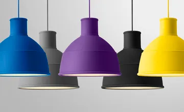 Unfold pendant - light grey - Muuto