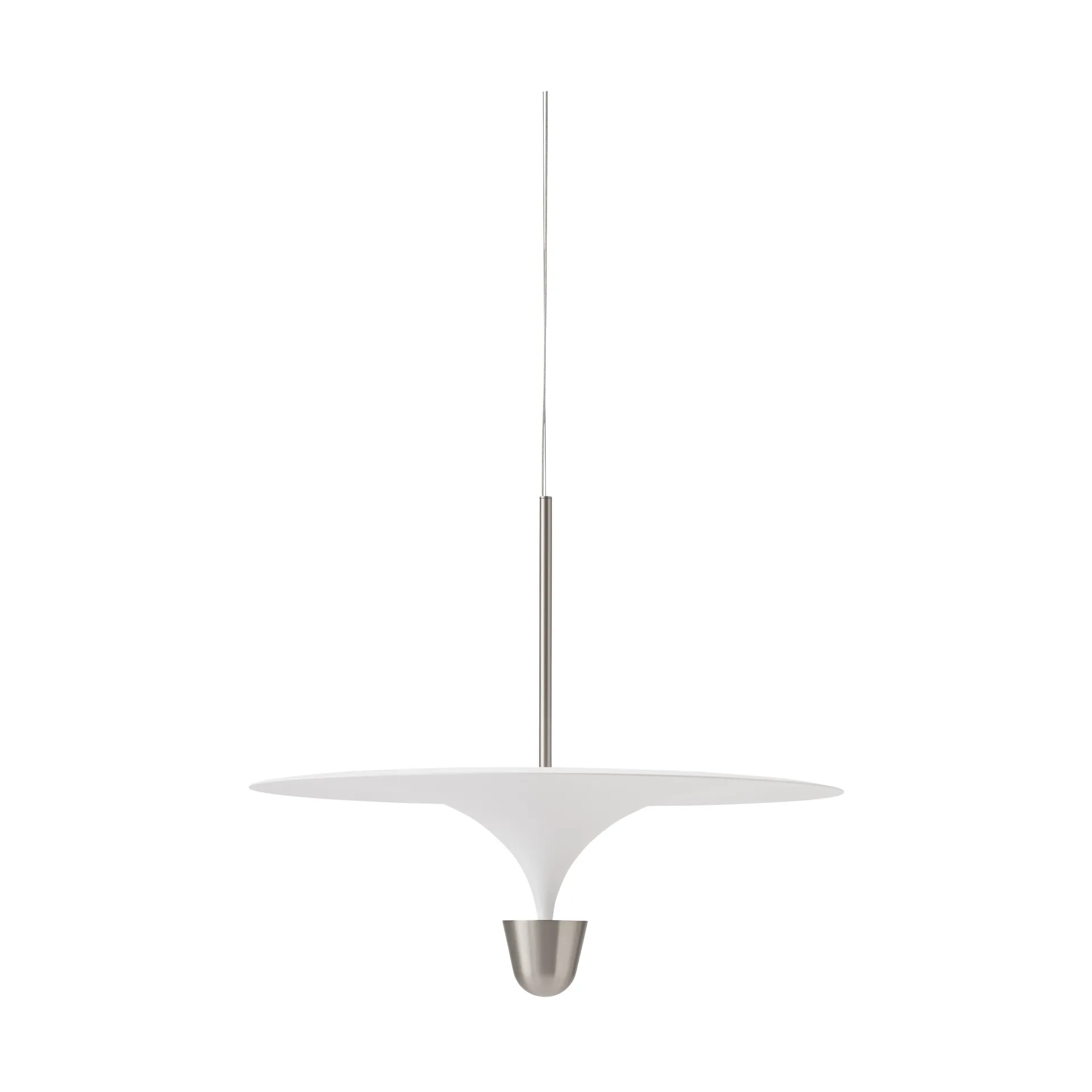 Chanterelle pendant Ø60 cm, Nickel Plated New Works