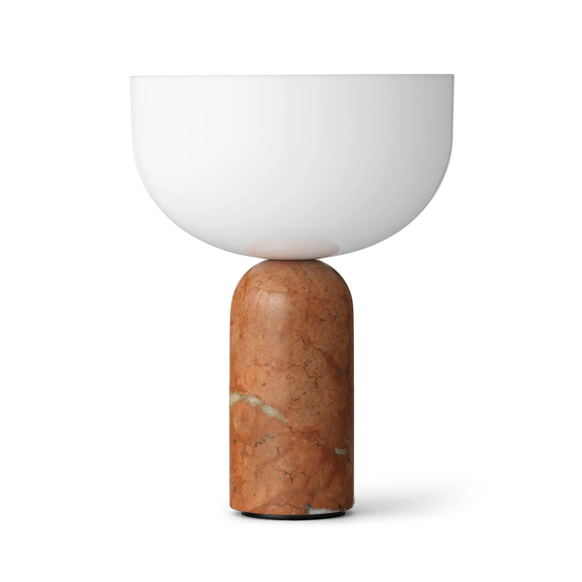 Kizu portable table lamp, Breccia Pernice New Works