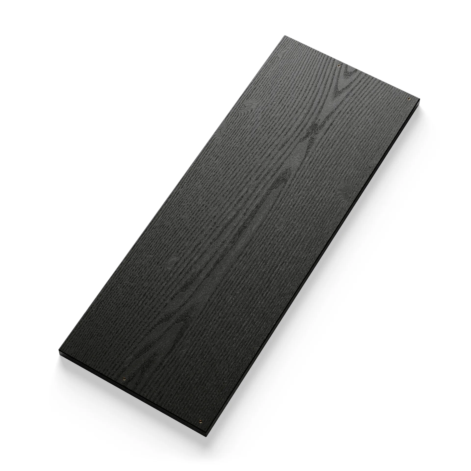 New Works shelf 30x80 cm, Black ash New Works