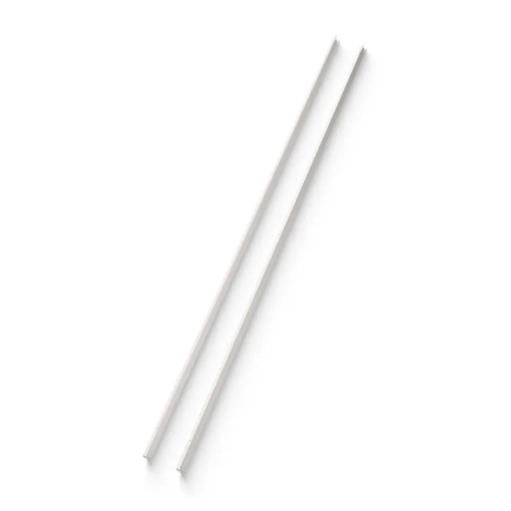 New Works wall track 190 cm 2-pack - White - New Works