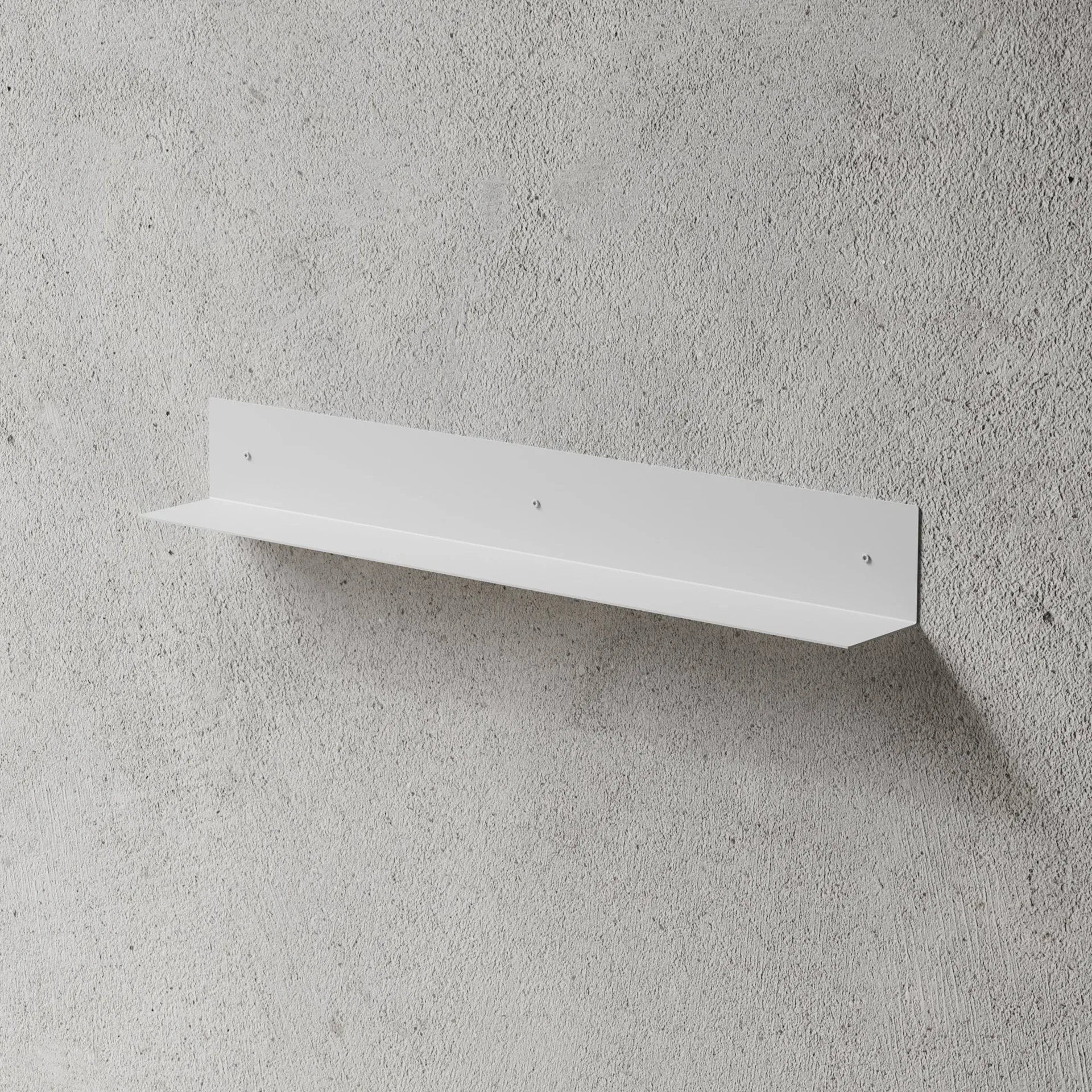 Nichba bathroom shelf, White, 80 cm Nichba