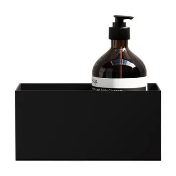 Nichba shower shelf - Black, 20 cm - Nichba