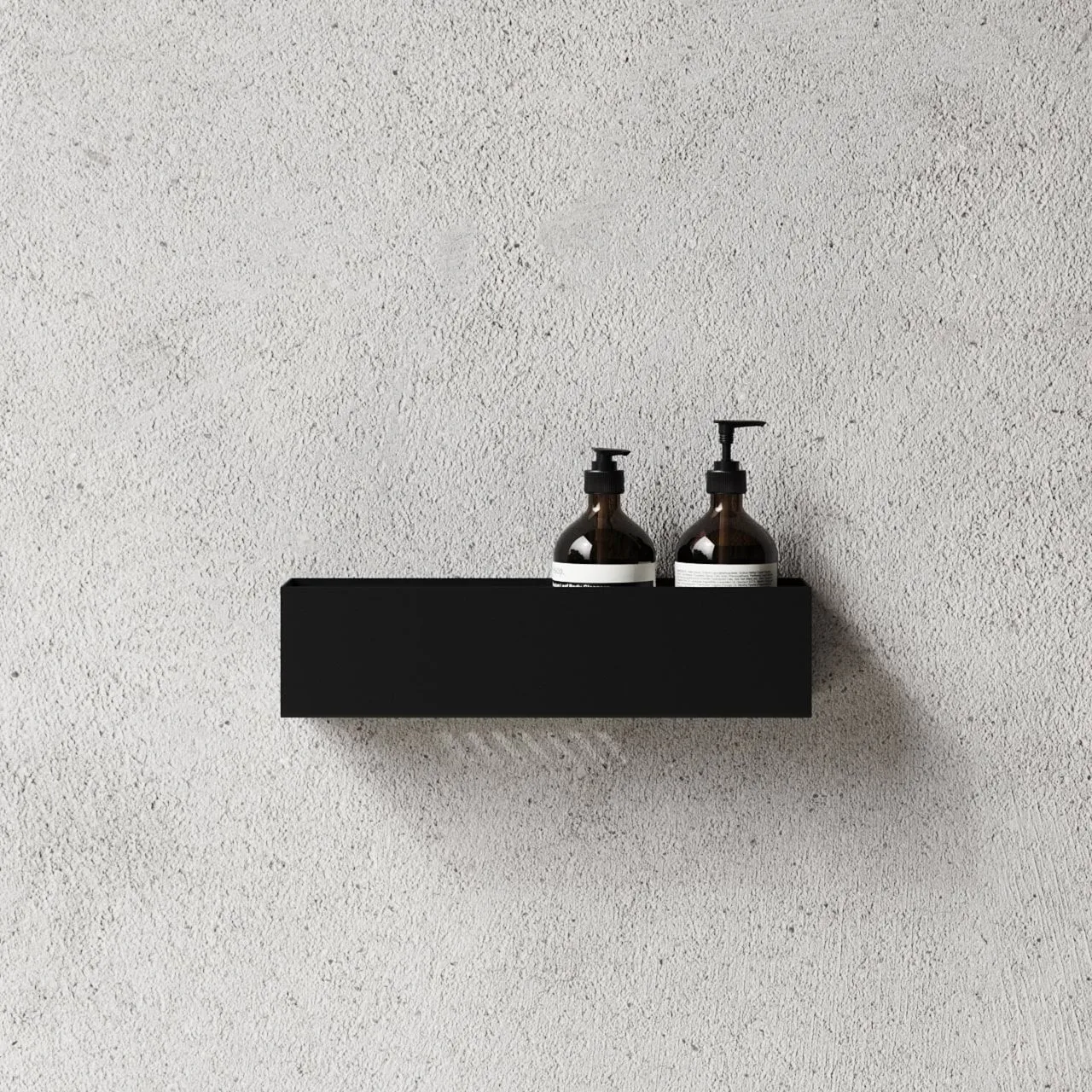 Nichba shower shelf, Black, 40 cm Nichba