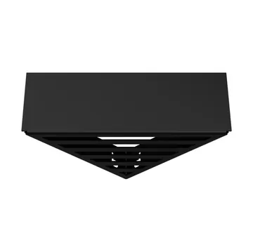 Nichba shower shelf - Black, corner - Nichba