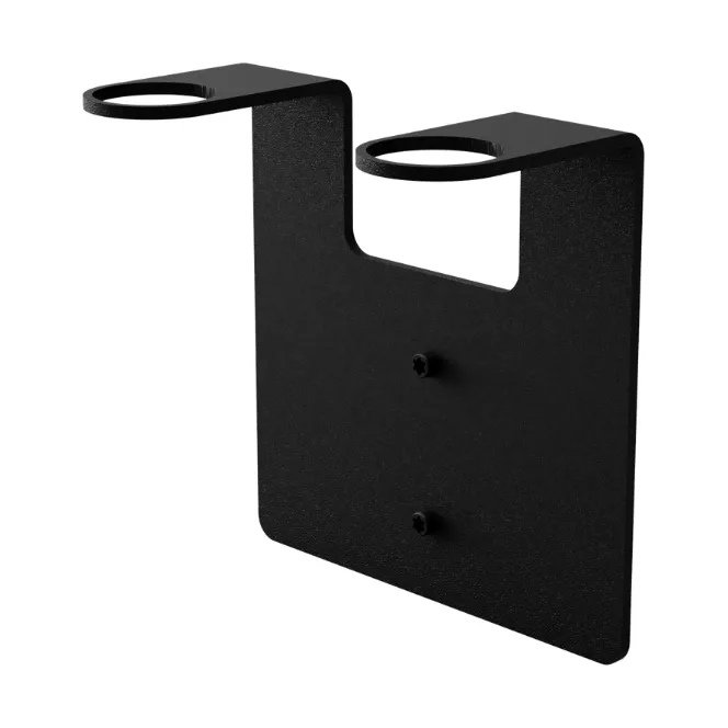 Nichba soap holder, Black, double Nichba