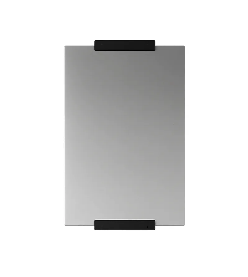 Nichba wall mirror, Black, 70x50 cm Nichba