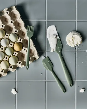 Nicolas Vahé kitchen utensils 3 pieces - Green - Nicolas Vahé