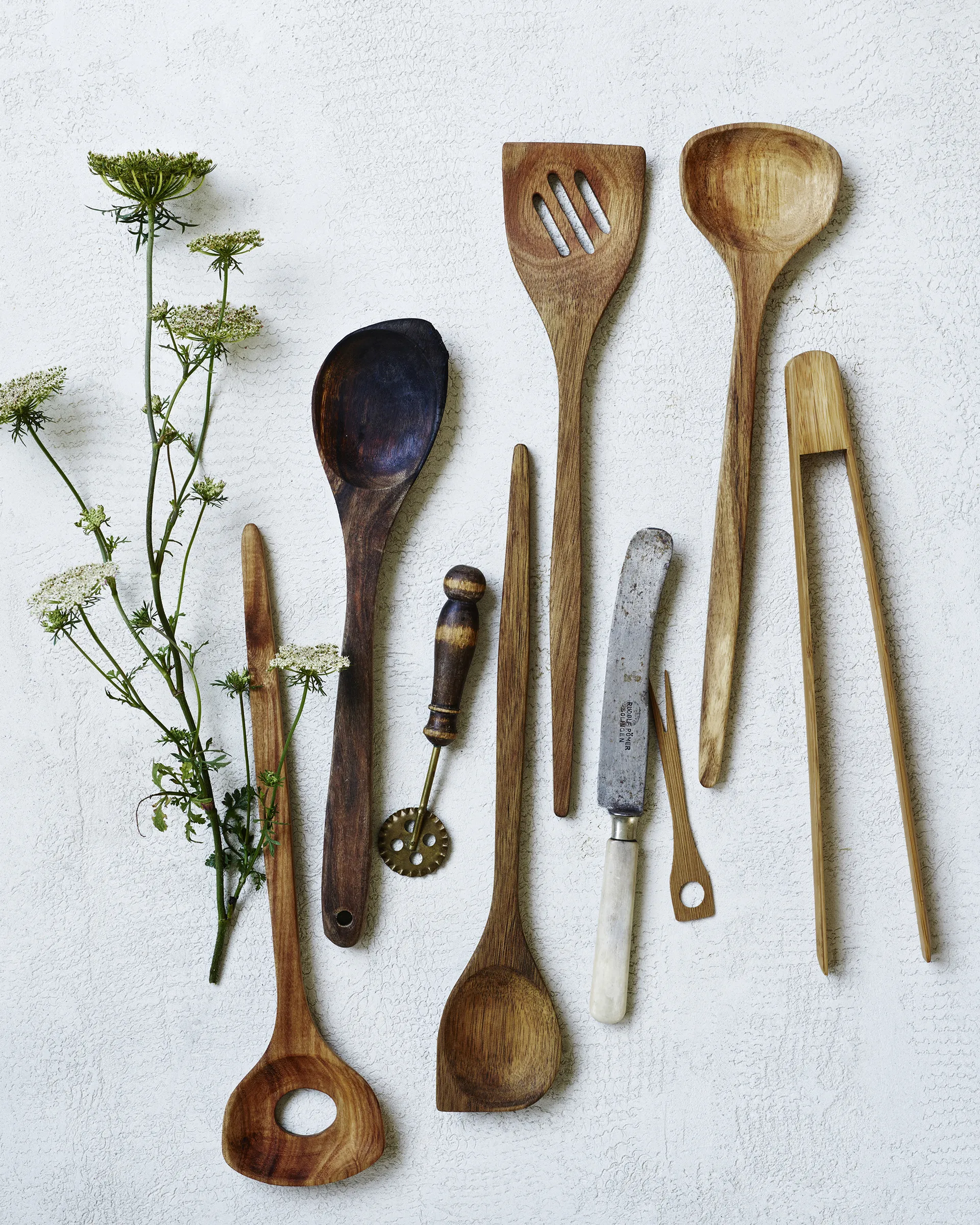 Nicolas Vahé salad cutlery acacia, 32 cm Nicolas Vahé