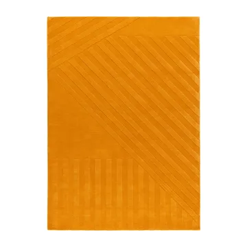 Levels Stripes wool rug - Yellow, 170x240 cm - NJRD