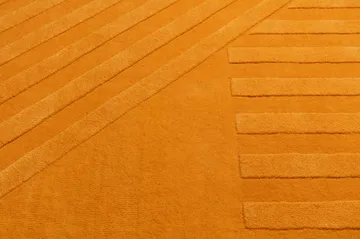Levels Stripes wool rug - Yellow, 170x240 cm - NJRD