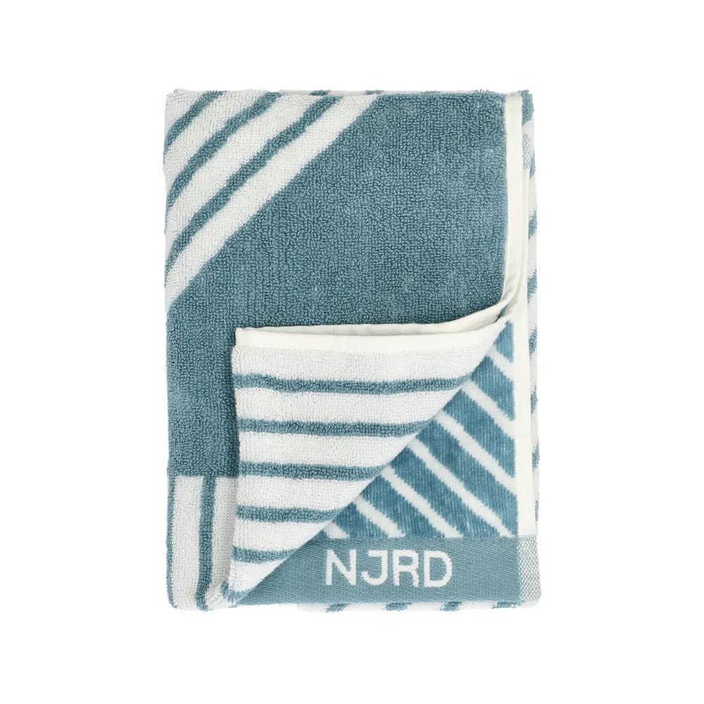 Stripes towel 50x70 cm Special Edition 2022, Turquoise NJRD