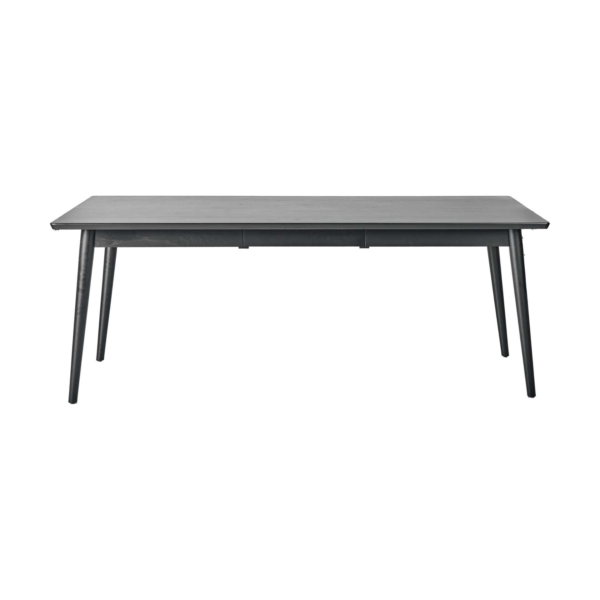VIOR dining table 90x200 cm, Black lacquered oak NJRD