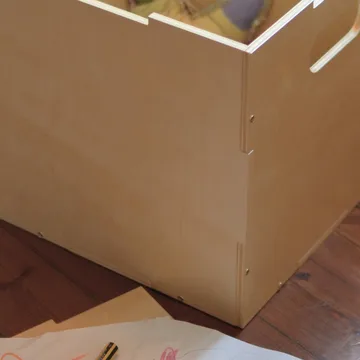 Cube Storage storage box - Birch - Nofred
