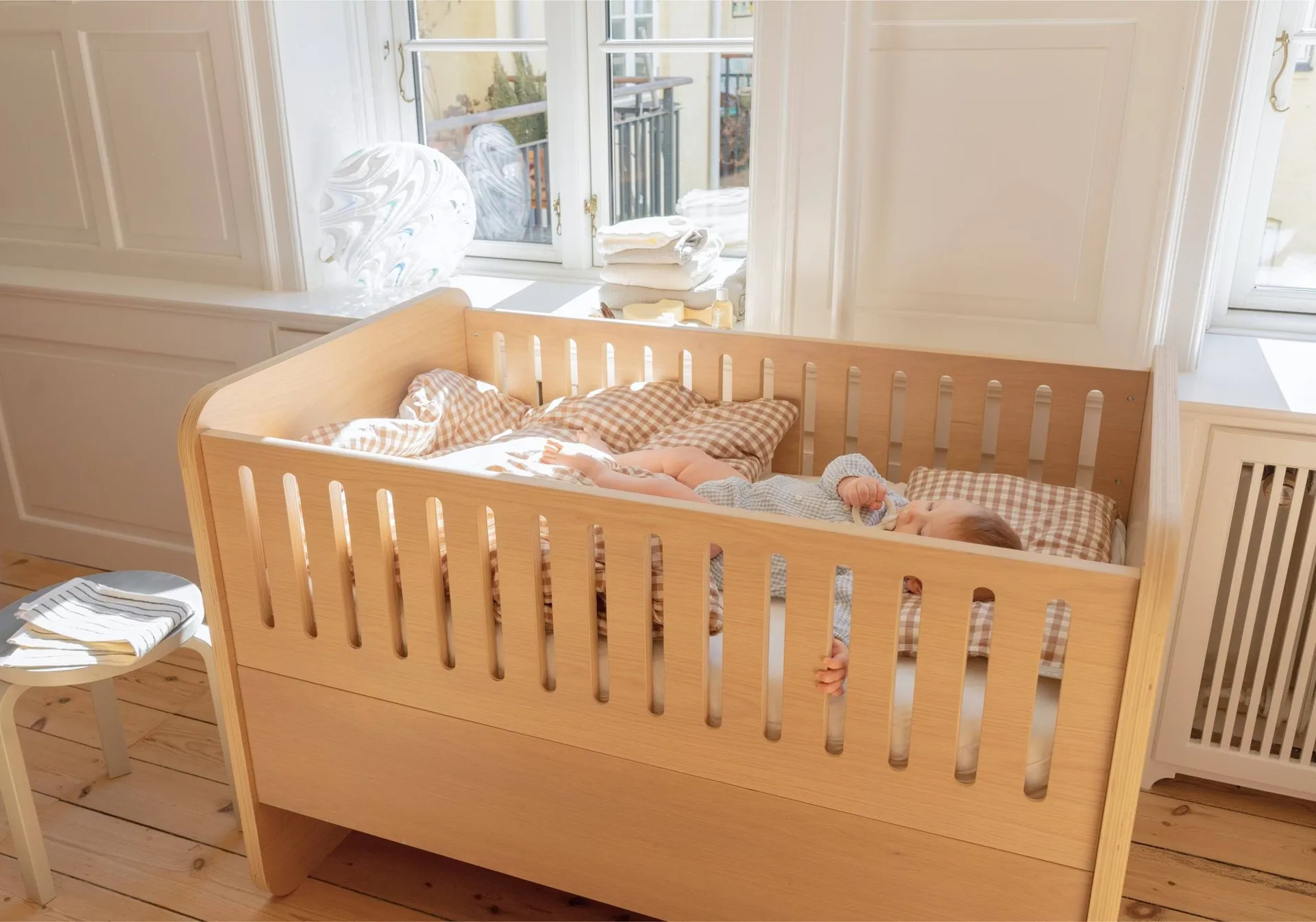 Form baby & junior bed 166x77.5x87 cm, Oak Nofred