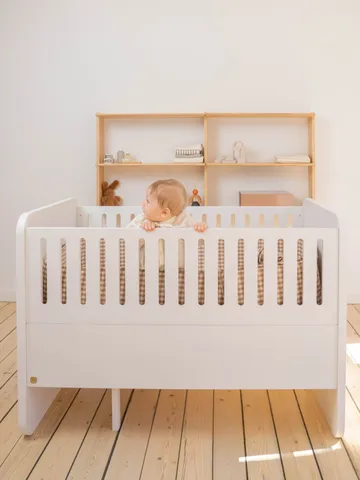 Form baby & junior bed 166x77.5x87 cm - White - Nofred