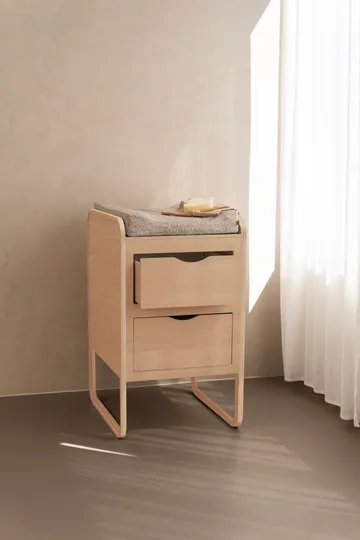 Form changing table 65.4x56x95 cm - Oak - Nofred