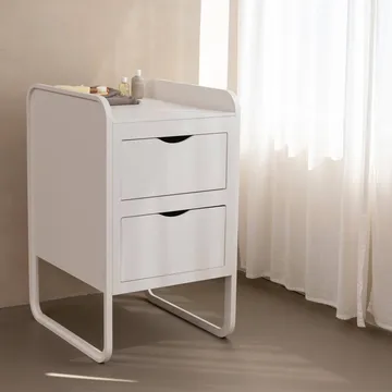Form changing table 65.4x56x95 cm - White - Nofred