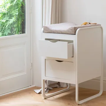 Form changing table 65.4x56x95 cm - White - Nofred
