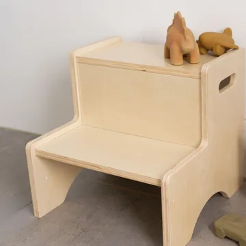 Step Up children's stool - Birch - Nofred