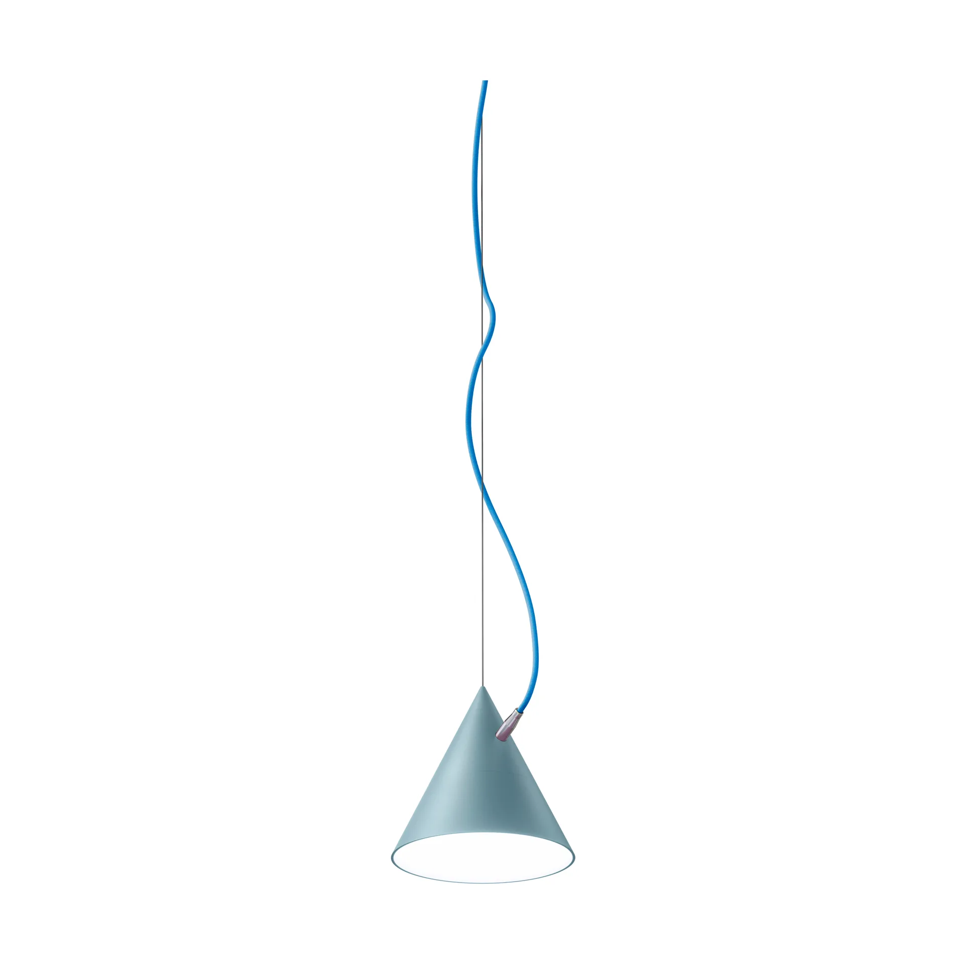Castor pendant 20 cm, Pastel blue-light blue-silver Noon