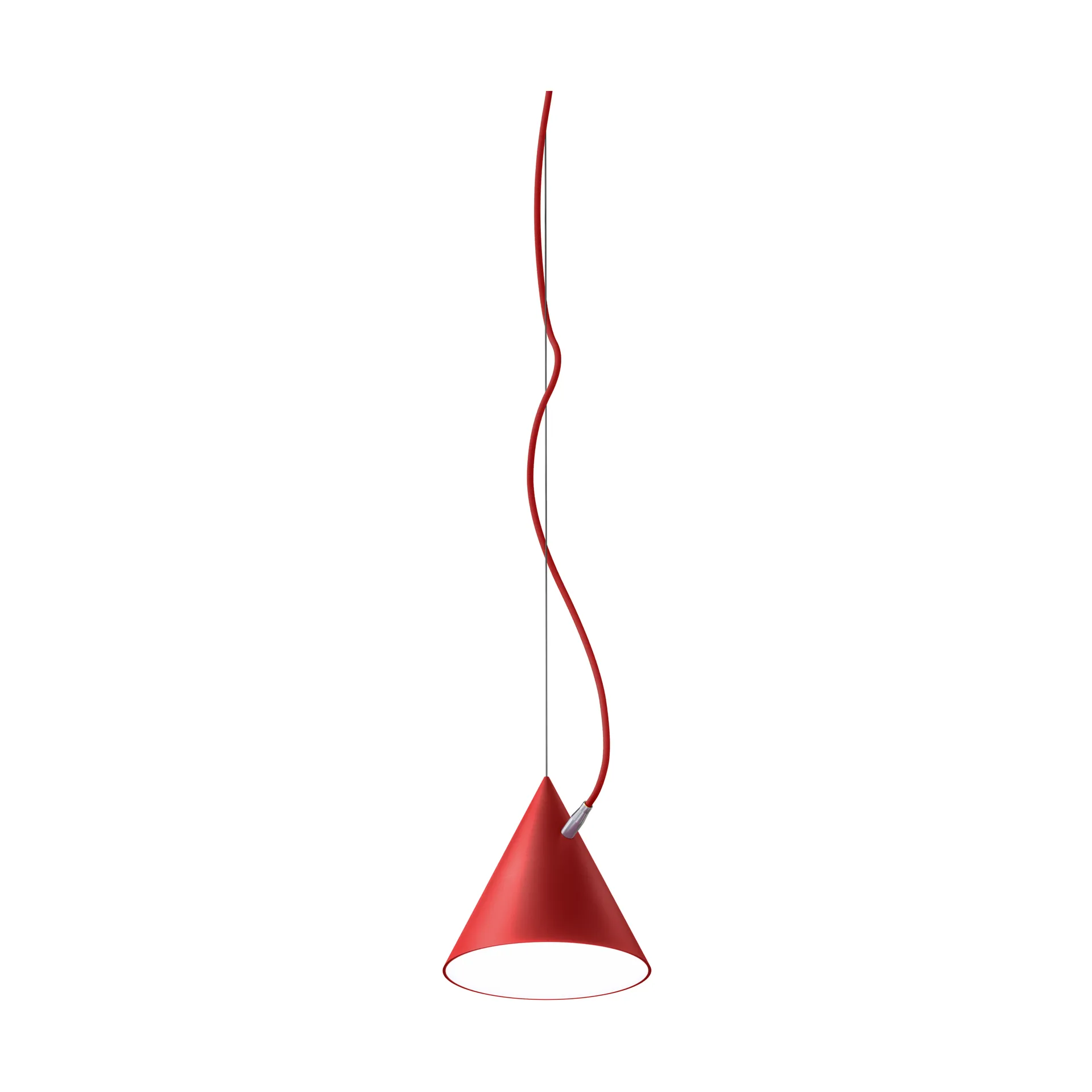 Castor pendant 20 cm, Red-red-silver Noon