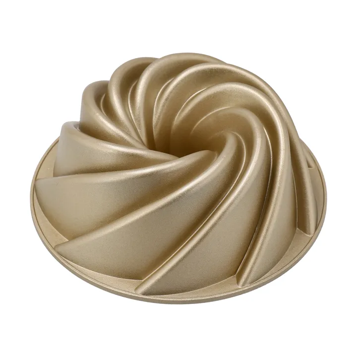 Lily cake pan nonstick - Gold - Nordwik