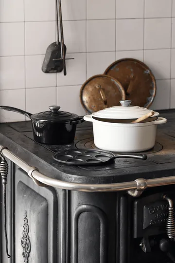 Nordwik cast iron pot round 5 l - White - Nordwik