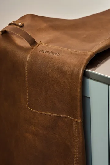 Nordwik leather apron - Brown - Nordwik