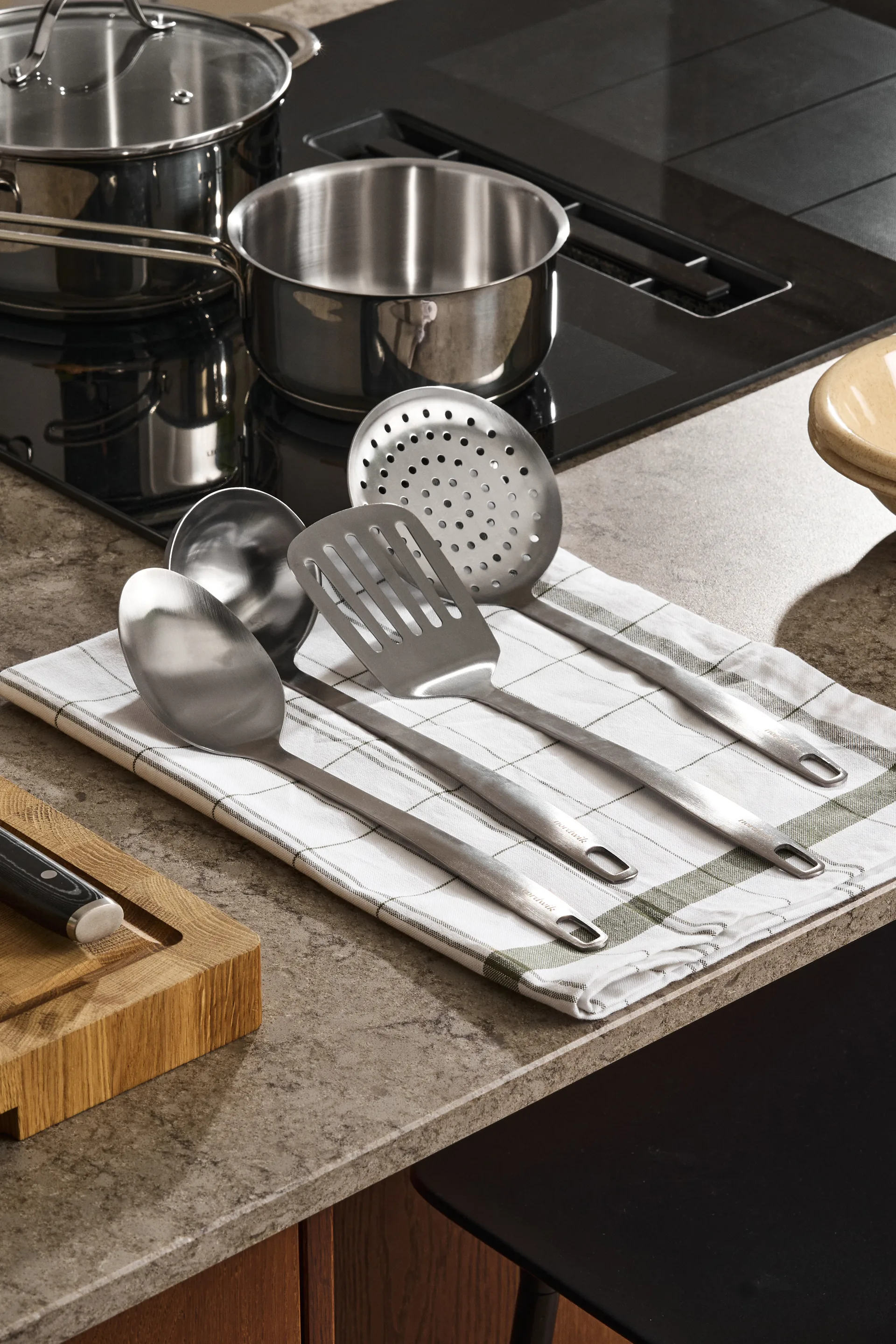 Nordwik serving spoon 32 cm, Stainless steel Nordwik