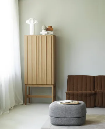 Circus pouffe - Hallingdal 166 grey, large - Normann Copenhagen