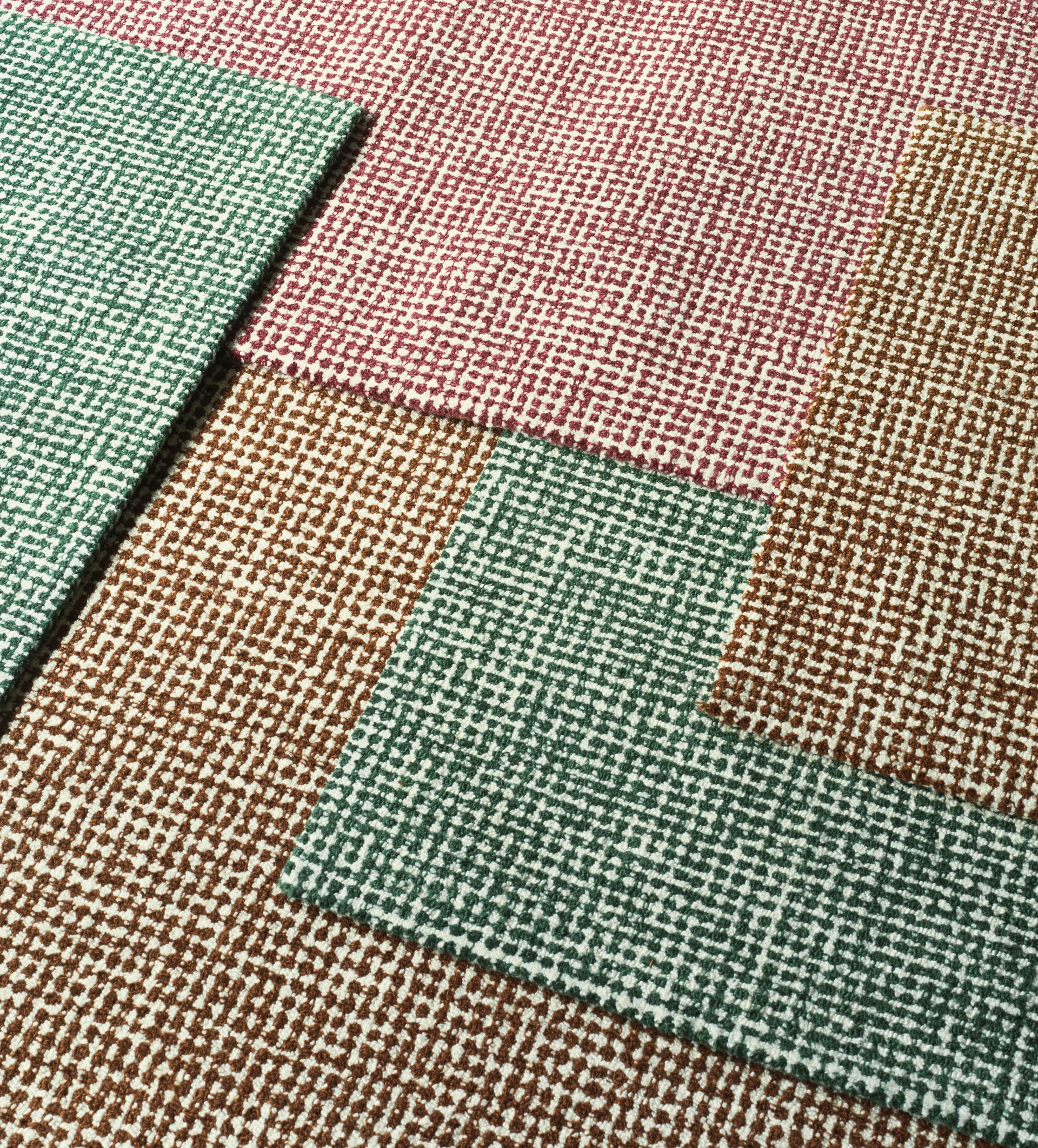 Flick rug, 80x200 cm green Normann Copenhagen