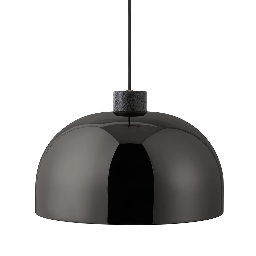 Grant pendant lamp, Black, large- steel, granite Normann Copenhagen