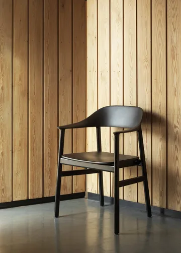 Herit armchair smoked oak - Sand - Normann Copenhagen