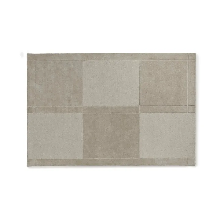 Level wool rug - Warm grey, 200x300 cm - Normann Copenhagen