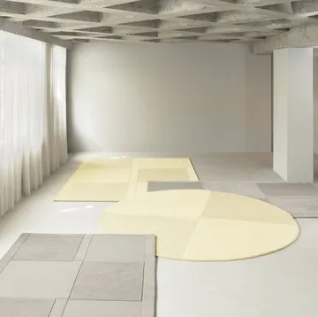 Level wool rug - Warm grey, 250x350 cm - Normann Copenhagen