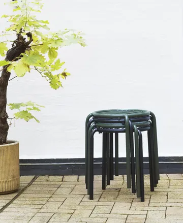 Vig stool - Green - Normann Copenhagen
