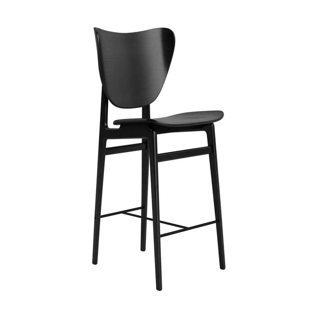 Elephant bar stool, Black, 65 cm NORR11