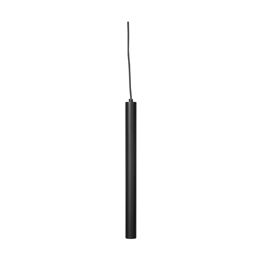 Pipe pendant lamp, Black, small NORR11