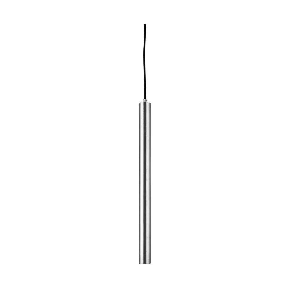 Pipe pendant lamp, Polished steel, medium NORR11