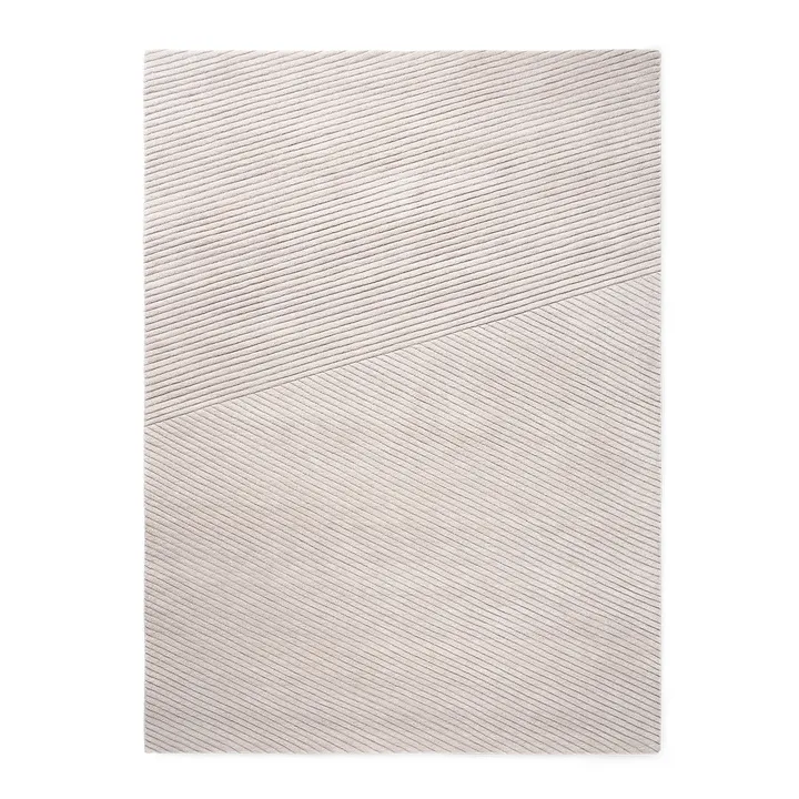 Row rug medium 170x240 cm - Light grey - Northern