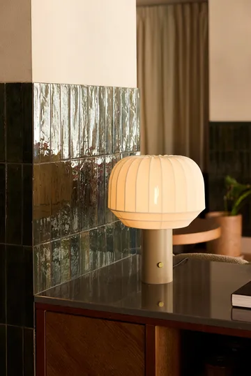 Tradition table lamp 39 cm - White - Northern